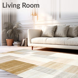 Retro Abstract Lines Area with Subtle Neutral Gradient and Modern Edges(Beige)
