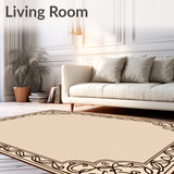 Artisan Crafted Heritage Arabesque Scrollwork(Beige)