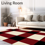 Joyful Lumberjack Homespun Countryside Seasonal Accent(Beige)