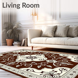 Vintage Medallion Interlacing Knot Exquisite Accent (Brown)