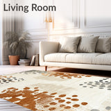 Bonhill Jungle Cat Spot Tan Terracotta Brown Beige Ivory(Beige)