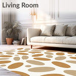 Stone Pebble Mosaic Inspired Surface Design (Beige) - ODIKA