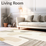Frenshe Interiors by Ashley Tisdale Maru Modern Abstract Area(Beige)