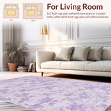 Artistic Floral Inspired Lavender With Water Absorbing Innovative Design(Purple)