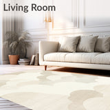 Elegant Cloud Shag Area Dreamscape Floor(Beige)