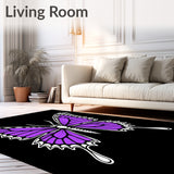 Mystical Moth Wing with Intricate Details (Purple)