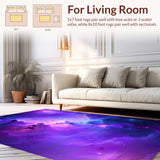 Vivid Celestial Starfield Motif(Purple)