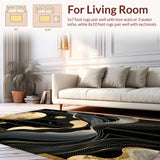 Modern Glamour Artful Motif(Black)