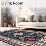 Boho with Large Area Design(Blue)