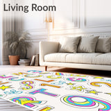 Interactive Penmanship Journey Displaying Character Formation Guides (Yellow)