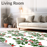 Traditional Festive Ivy and Berry Arrangement with Ornate Detailing(Green)