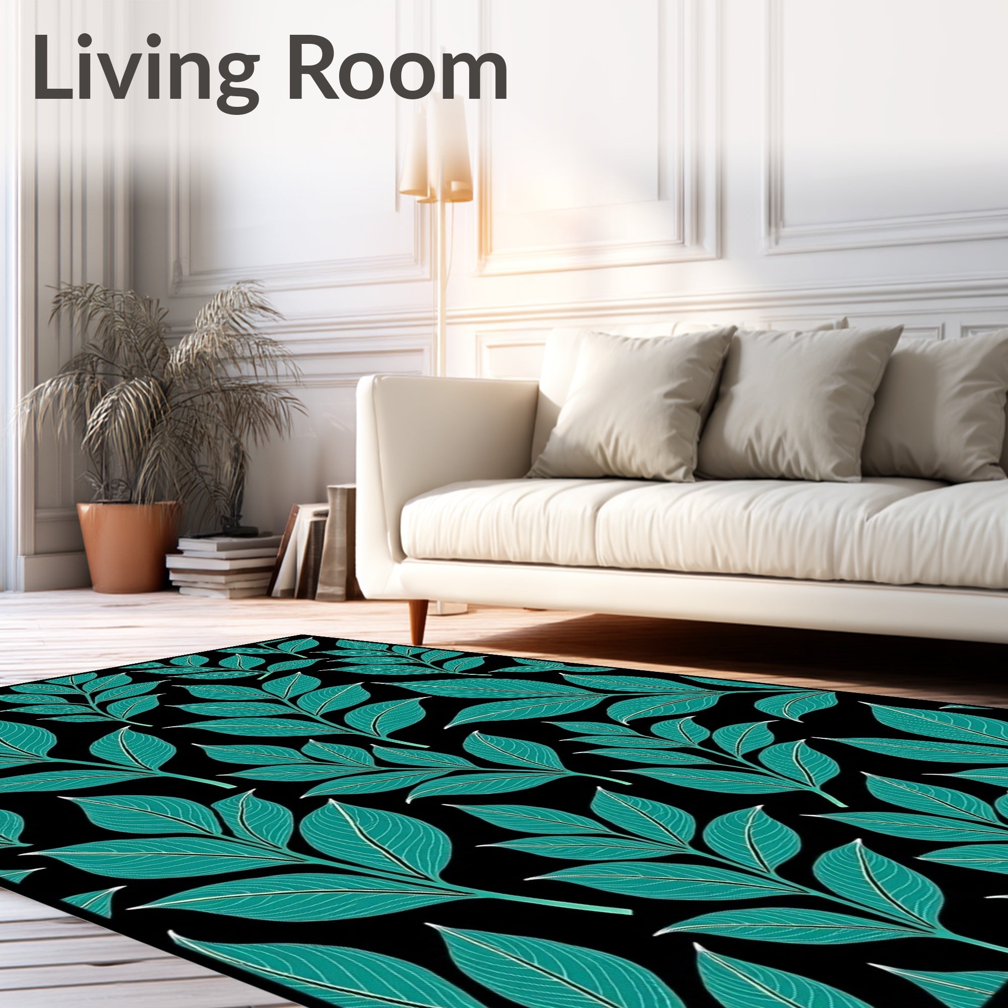 Ethereal Jungle Botanical Study Ancient Naturalist Drawing (Black) - ODIKA