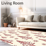 Joyful Winter Celebration Path Featuring Fir Artwork(Ivory)