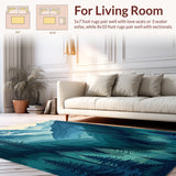 Nature Inspired Teal Forest Theme(Blue)