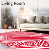 Cane Stripe Swirl with Peppermint Holiday Spiral(Red)