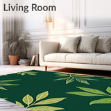 Abstract Forest Canopy with Shapes and Delicate Vein Details(Green)