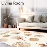 Nautical Seashell Starfish Beach Tropical Island(Brown)