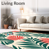 Tropical Wildlife Decorative Floor(Ivory)