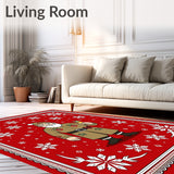 Enchanted Winter Wonderland Entrance With Magical Themes(Red)