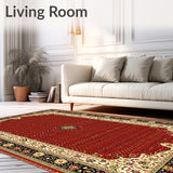 Vintage Hallway Non Slip(Red)