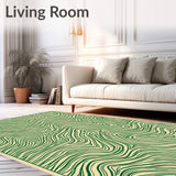 Artistic Wave With Repeating and Dot Details (Beige) - ODIKA