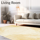 Beige Abstract Area Chic Design(Beige)