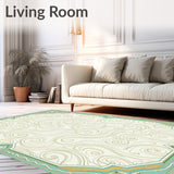 Elegant Swirl Symphony Heavenly Wonderland(Beige)