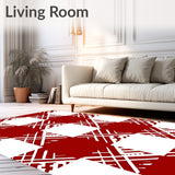 Buffalo Plaid Farmhouse Lattice Holiday(Red)