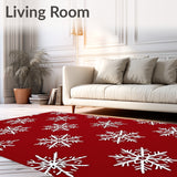Festive Snowflake Wonder(Red)
