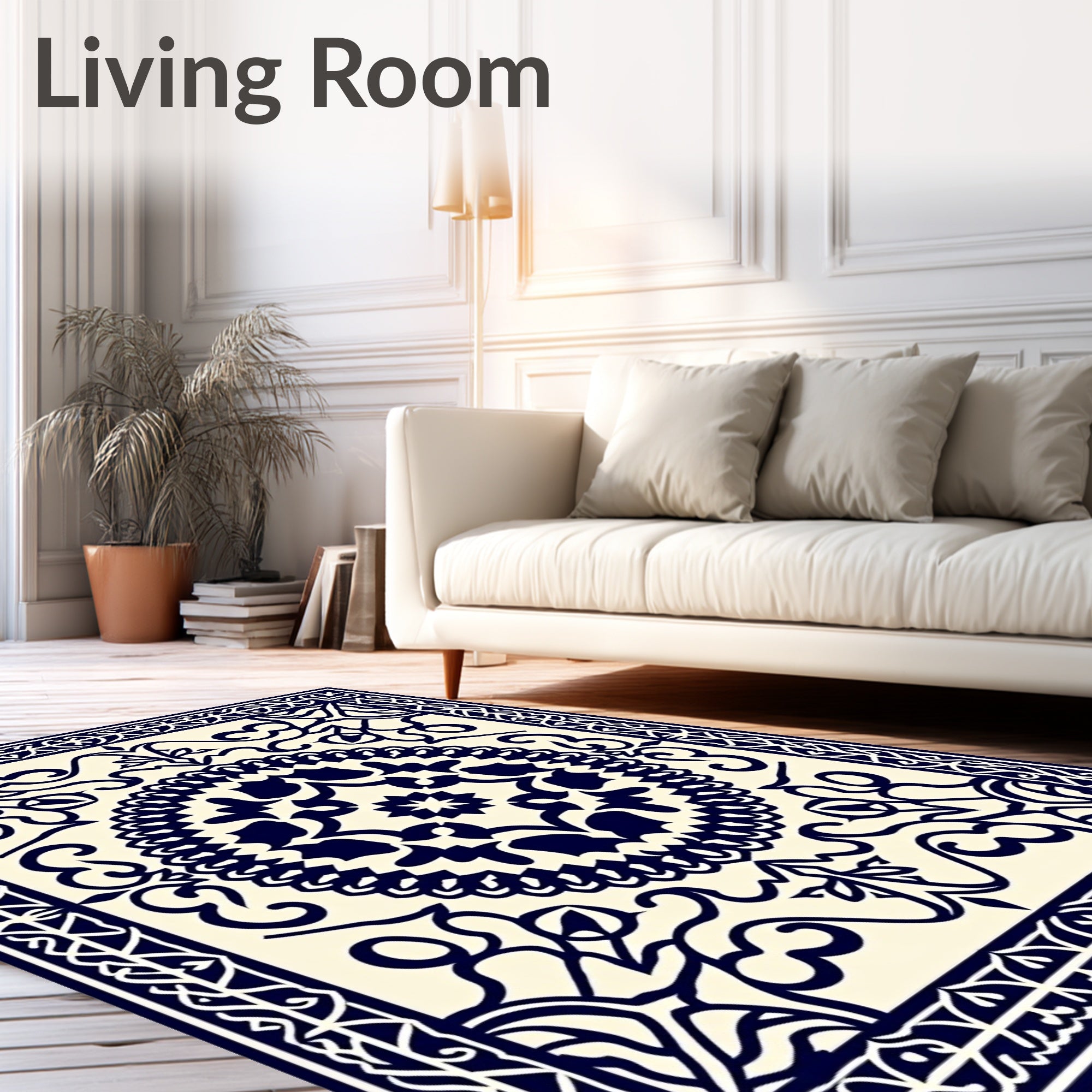 Tile featuring Quatrefoil Design (Ivory) - ODIKA