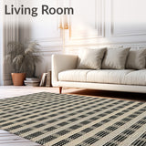 Classic Basketweave Design in Sophisticated Neutral Shades(Beige)