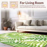 Sage Green Floral Abstract Aesthetic(Green)