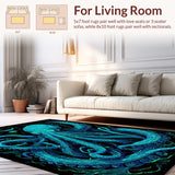 Ancient Depths Tentacle for Tabletop Gamers HP Lovecraft Fans Nautical(Blue)