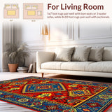 Whimsical Colorful Zigzag(Red)