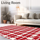 Buffalo Plaid Heritage Farmhouse Tapestry(Red)