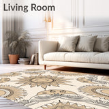 Elegant Victorian Rosette Boho Enchanted (Beige)