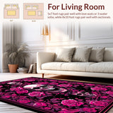 Elegant Dark Rose Motif(Pink)