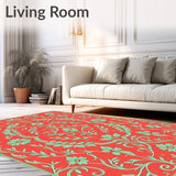 Enchanting Garden Deluxe Paisley Wonderland(Red)