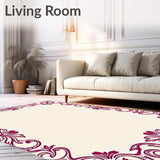 Floral Scrollwork with Ornate Botanical Detailing (Ivory)