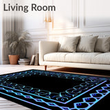 Starstream Interlocking Lattice with Starlight Accents (Black)