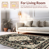 Sophisticated Faded Botanical Print(Black)