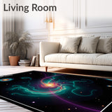 Astral Journey Cosmic Nebula Heavenly Bodies Interstellar Voyage (Black)