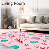 Enchanted Winter Ocean Treasure Motif Decorative Arrangement(Pink)