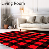 Buffalo Check Heritage Lattice Tapestry(Red)