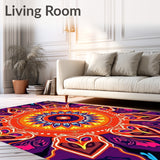 Bohemian Sunset Fade with Accents(Orange)