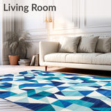 Geometric Blue(Blue)