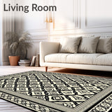 Aisha Triangle Interlocking Boho Heritage(Black)