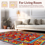 Contemporary Colorful Braided Style(Red)