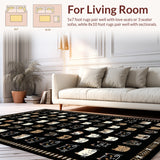 Charming Rustic Welcome Greetings(Black)