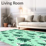 Whimsical Winter Wonderland Snowy Decorative Charm(Green)